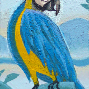 ralf-kokke-blue-wings-2024-chalk-paint-on-canvas-40-x-30-cm.jpg